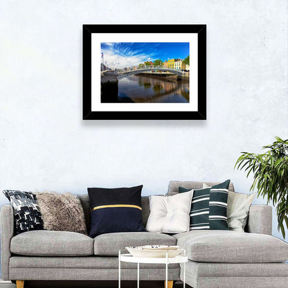 Hapenny Bridge Wall Art
