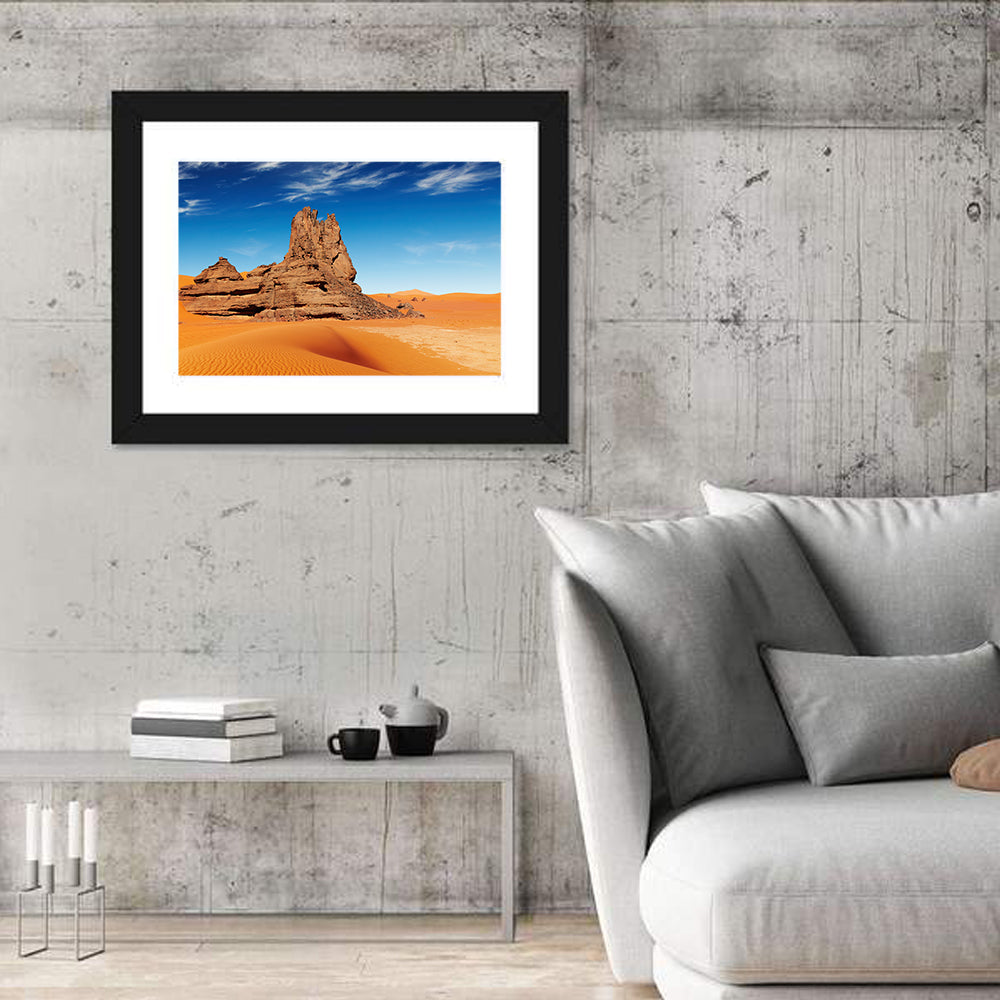 Sahara Rock Formation Landscape Wall Art