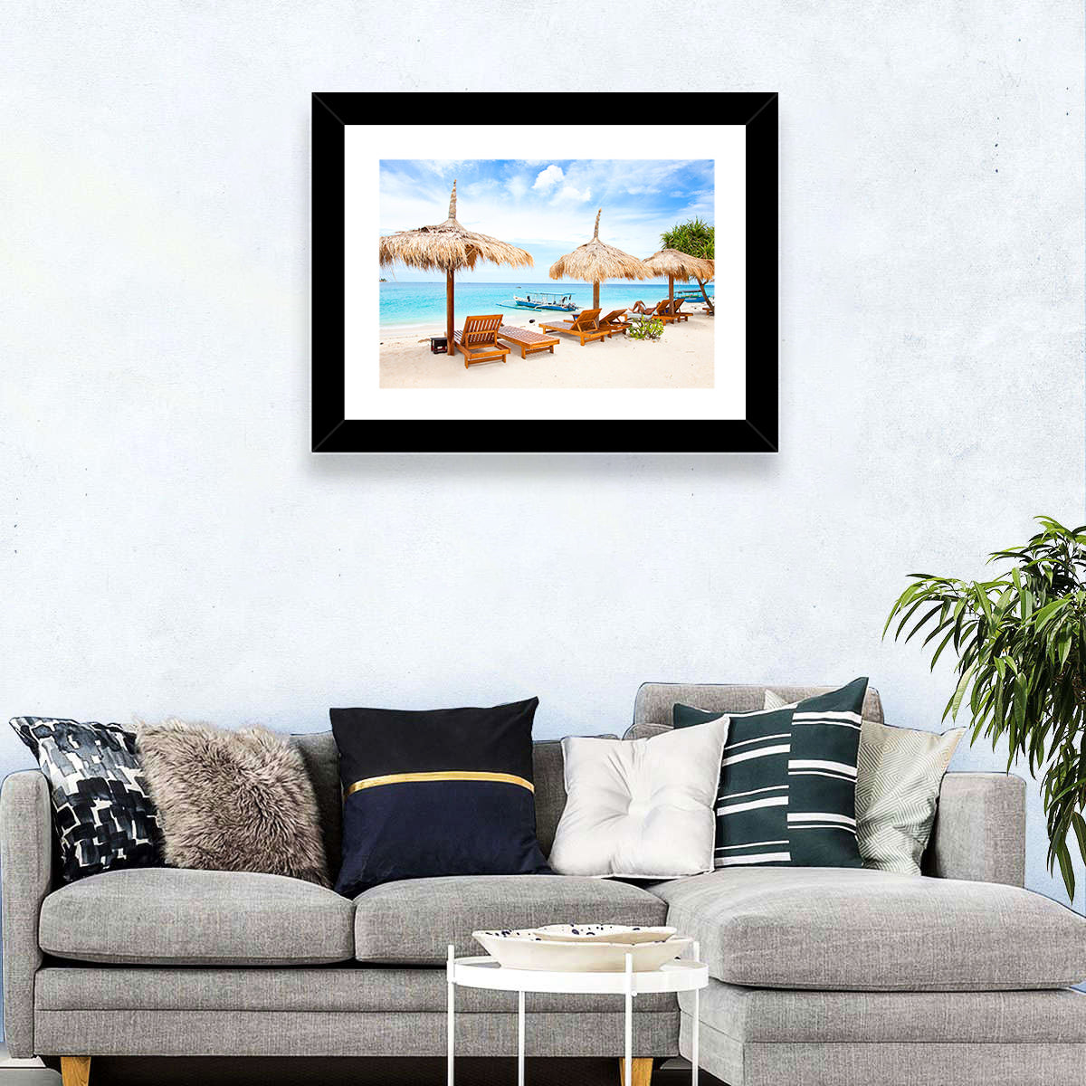 Gili islands Beach Wall Art