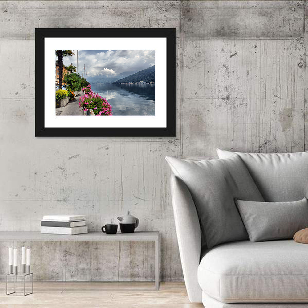 Lake Lugano Wall Art