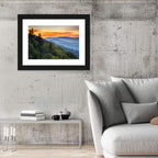 Great Smoky Mountains Sunset Wall Art