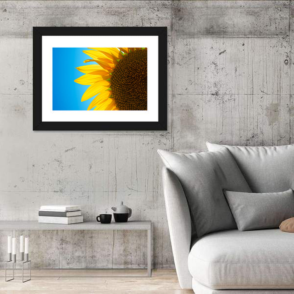 Sunflower Close-up Wall Art