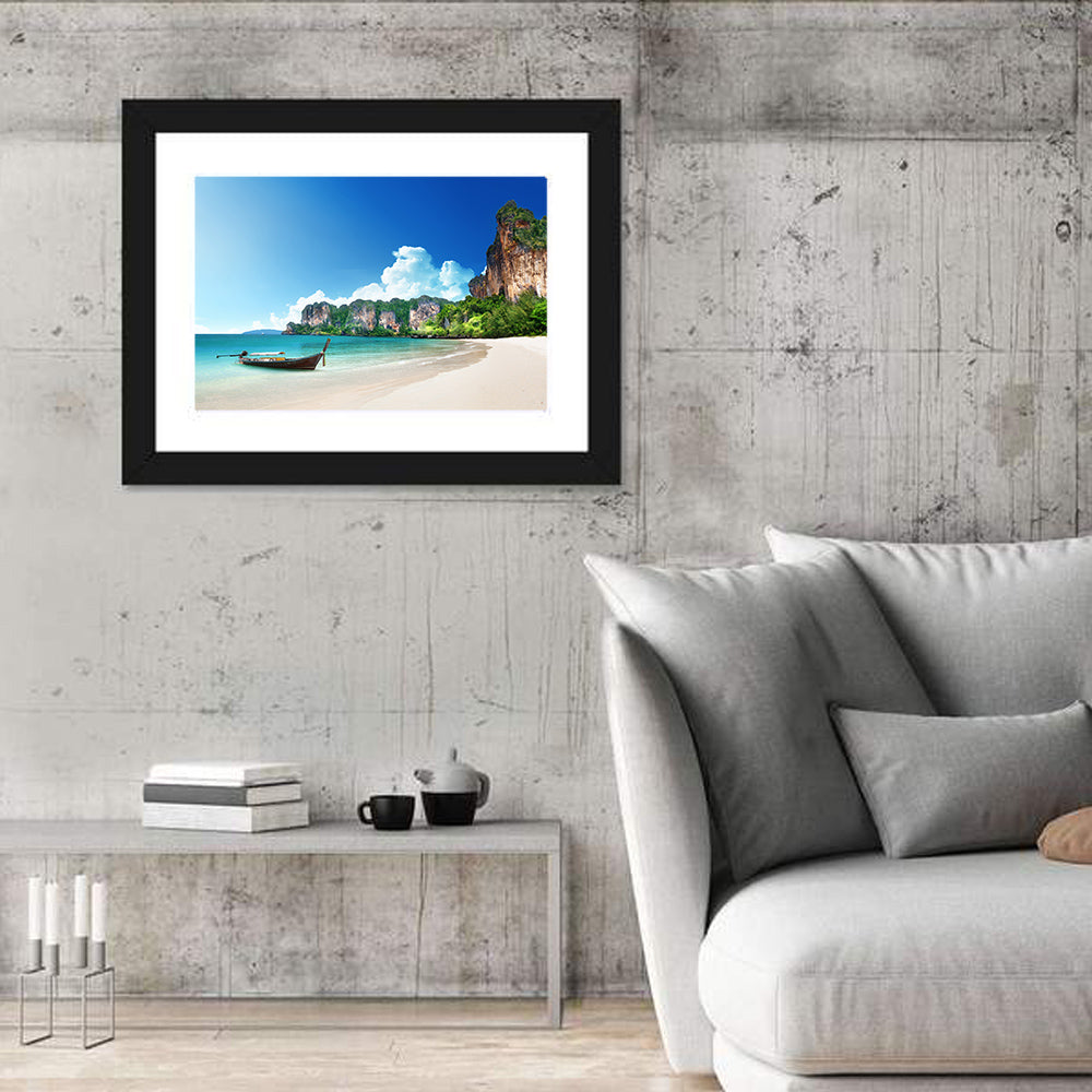 Railay Beach View, Krabi Wall Art