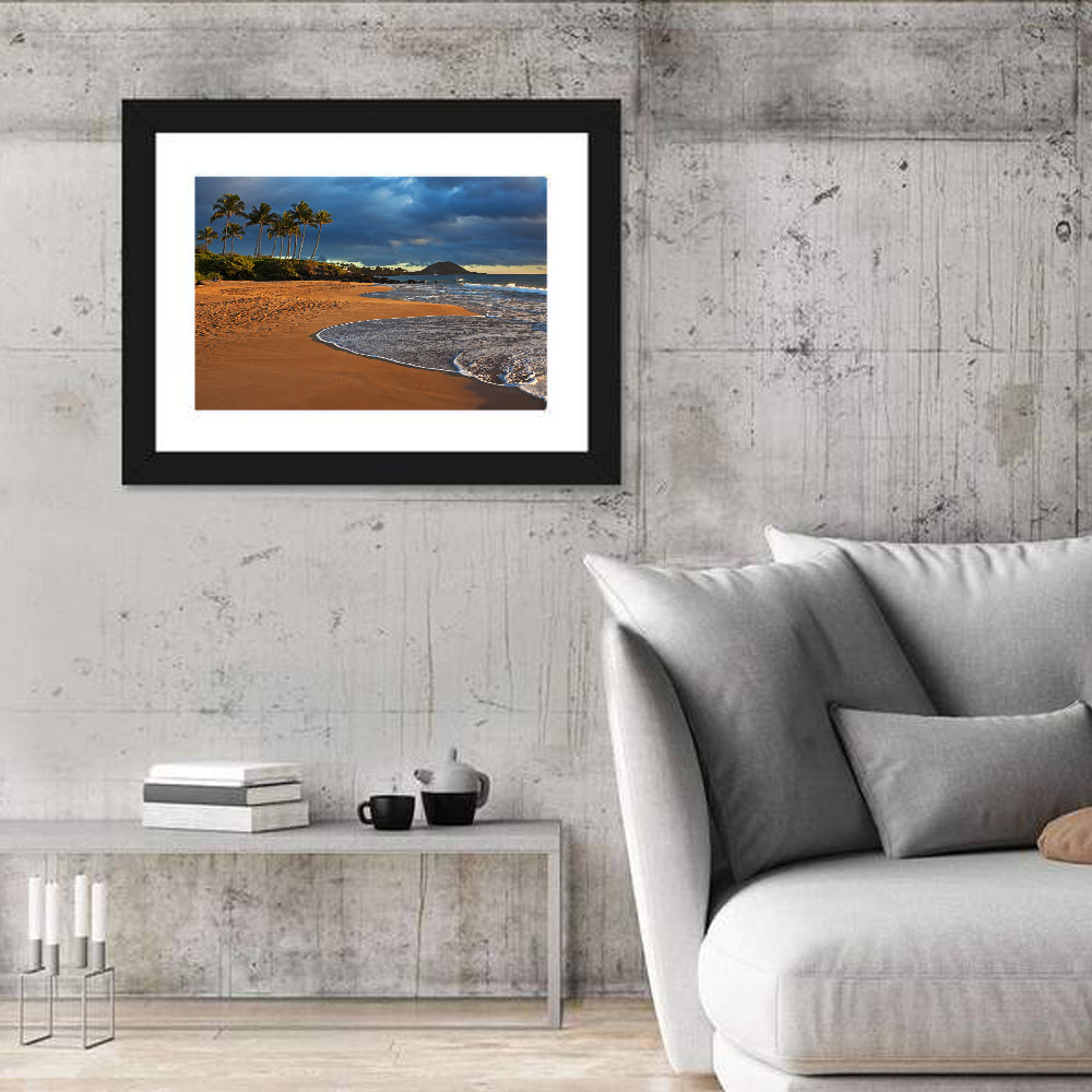 Poolenalena Beach Sunset Wall Art