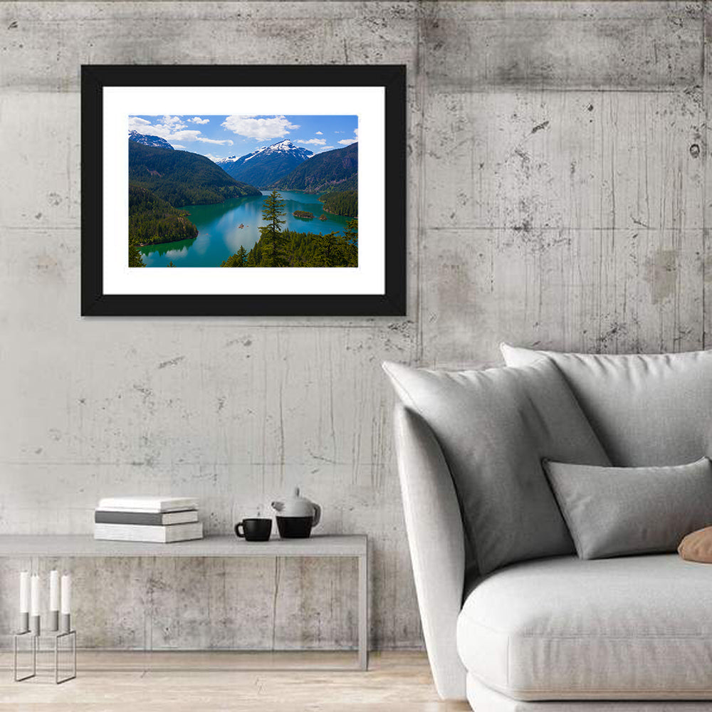 Diablo Lake Reflections Wall Art