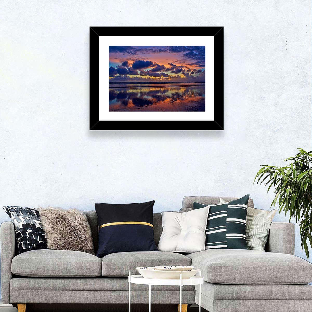 Sea & Clouds Wall Art