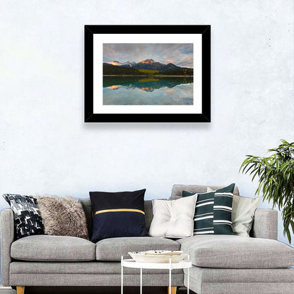 Patricia Lake Sunset Wall Art