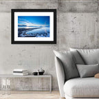 Lake Kleifarvatn Icy Shoreline Wall Art