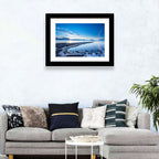 Lake Kleifarvatn Icy Shoreline Wall Art