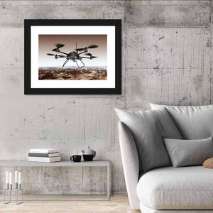 Spy Drone Wall Art