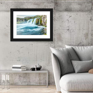 Dynjandi Waterfall Wall Art