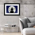 Young Woman Meditating Wall Art