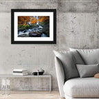 Konglan Autumn Waterfall Wall Art