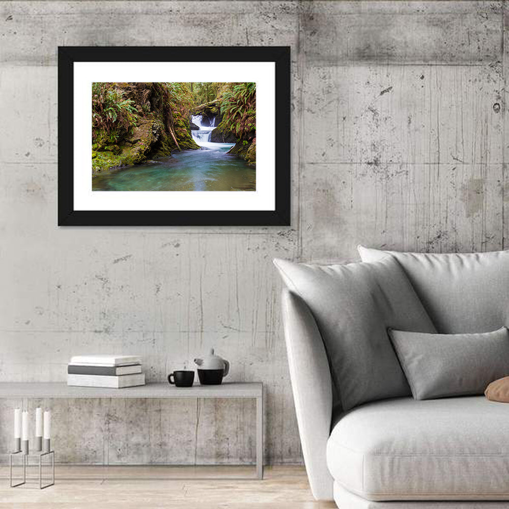 Willaby Creek Waterfall Wall Art