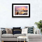 Jerusalem Old City Sunset Wall Art