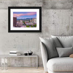 Boise Downtown at Golden Hour Wall Art