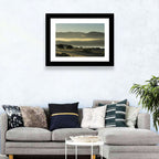 Lake Omodeo Morning Mist Wall Art