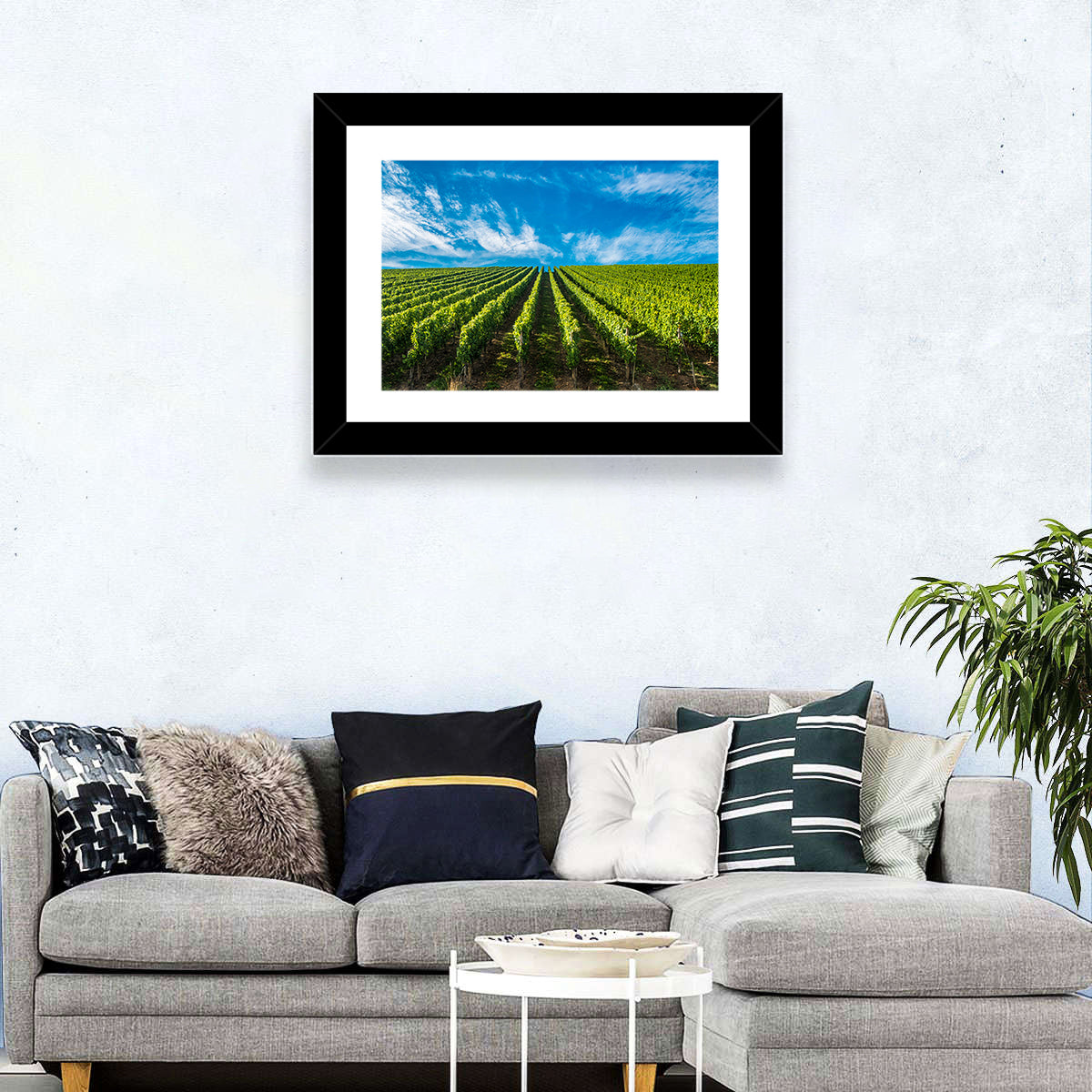 Luxembourg Vineyards Wall Art