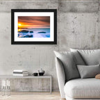 Reykjanes Golden Hour Beach Wall Art
