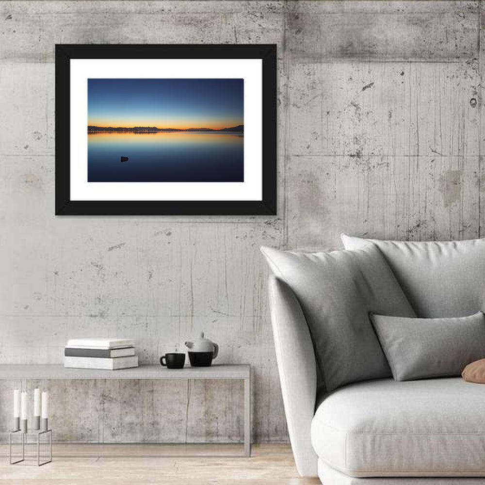Lake Elsinore Sunset Wall Art
