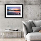 Ushuaia Twilight Reflection Wall Art