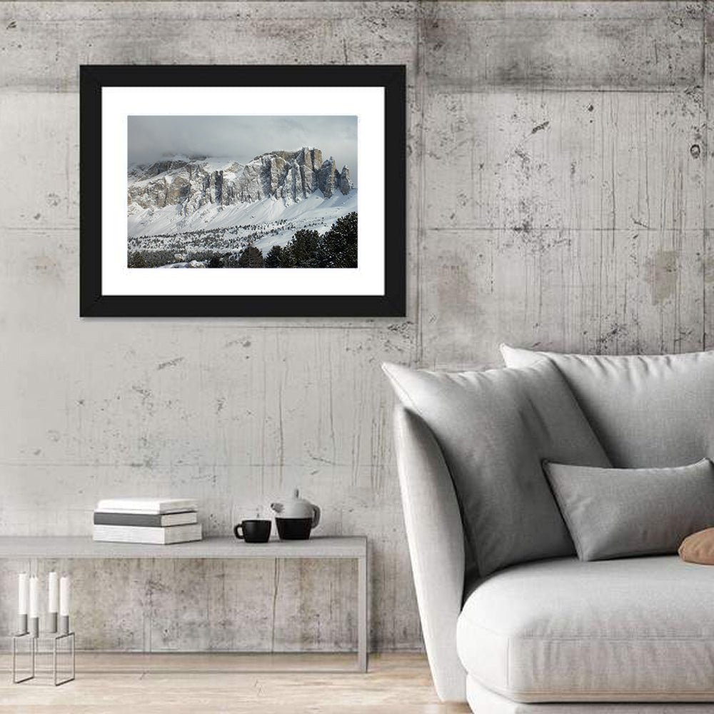 Gruppo Cella Mountains Wall Art in a room, landscape