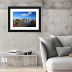 Vancouver Autumn Skyline Wall Art