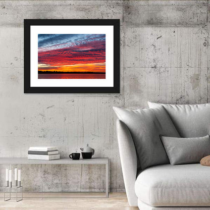 Lake Ijssel Sunset Wall Art