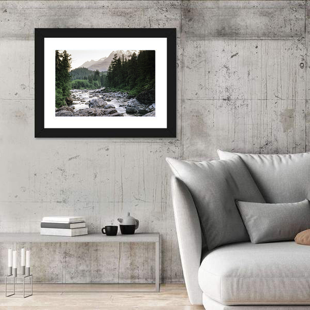 Snake River Mountain View Wall Art