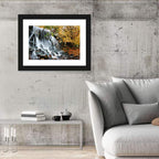 Autumn Waterfall at Sonsbeek Park Wall Art
