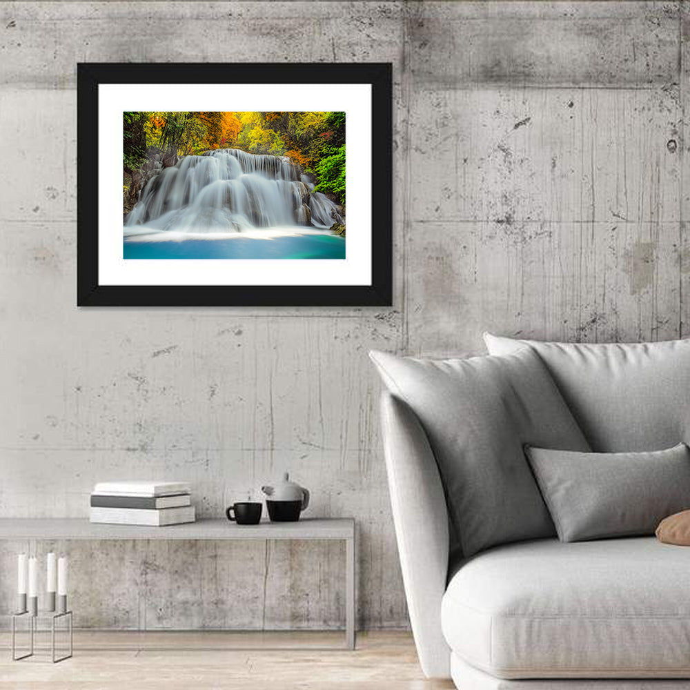 Erawan Falls Cascade Wall Art