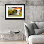 Skógafoss at Sunset Wall Art