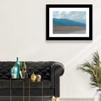 Flock of Flamingos at Lake Bogoria Wall Art