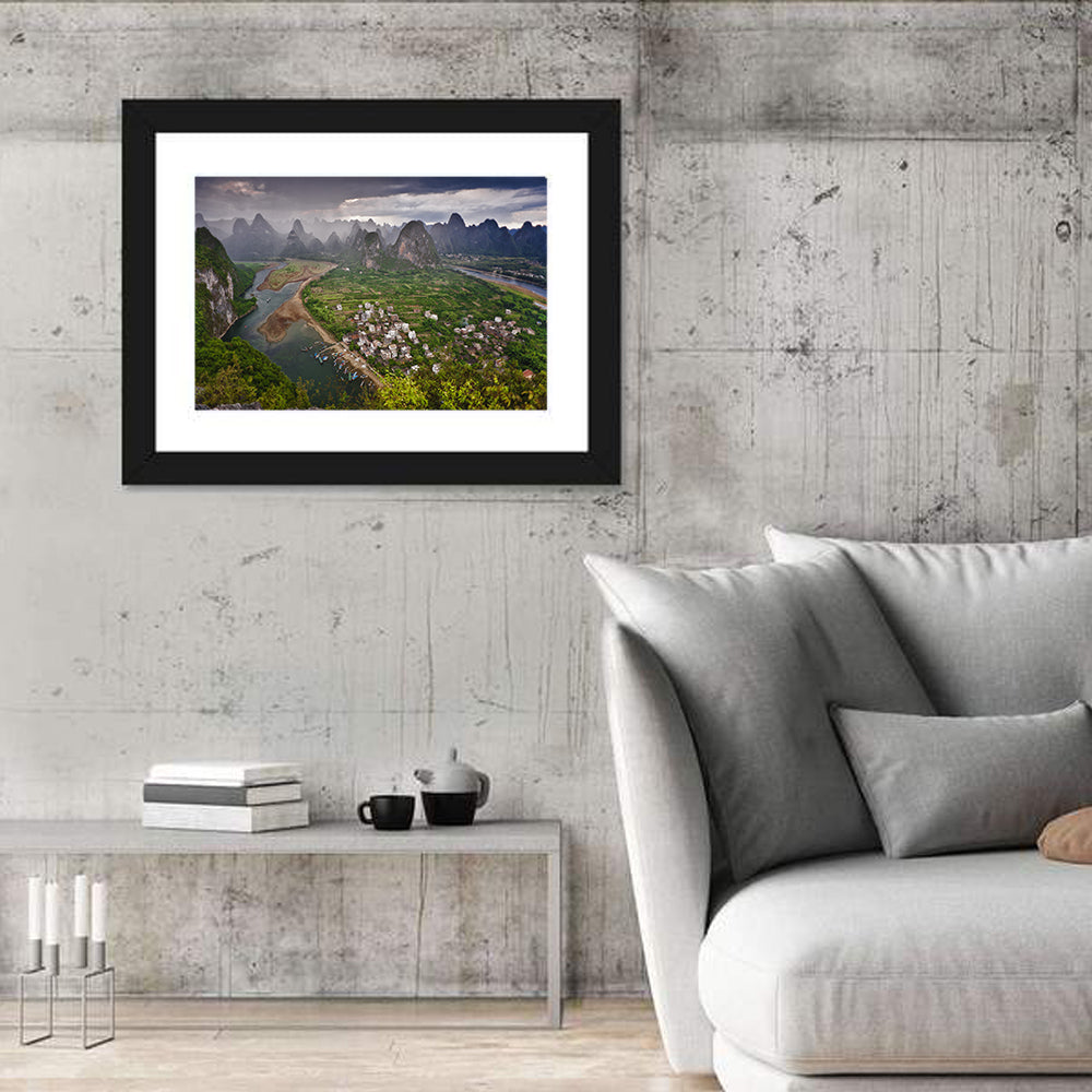 Laozhai Hill Karst Panorama Wall Art