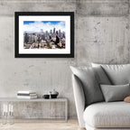 Aerial Seattle Skyline Cityscape Wall Art