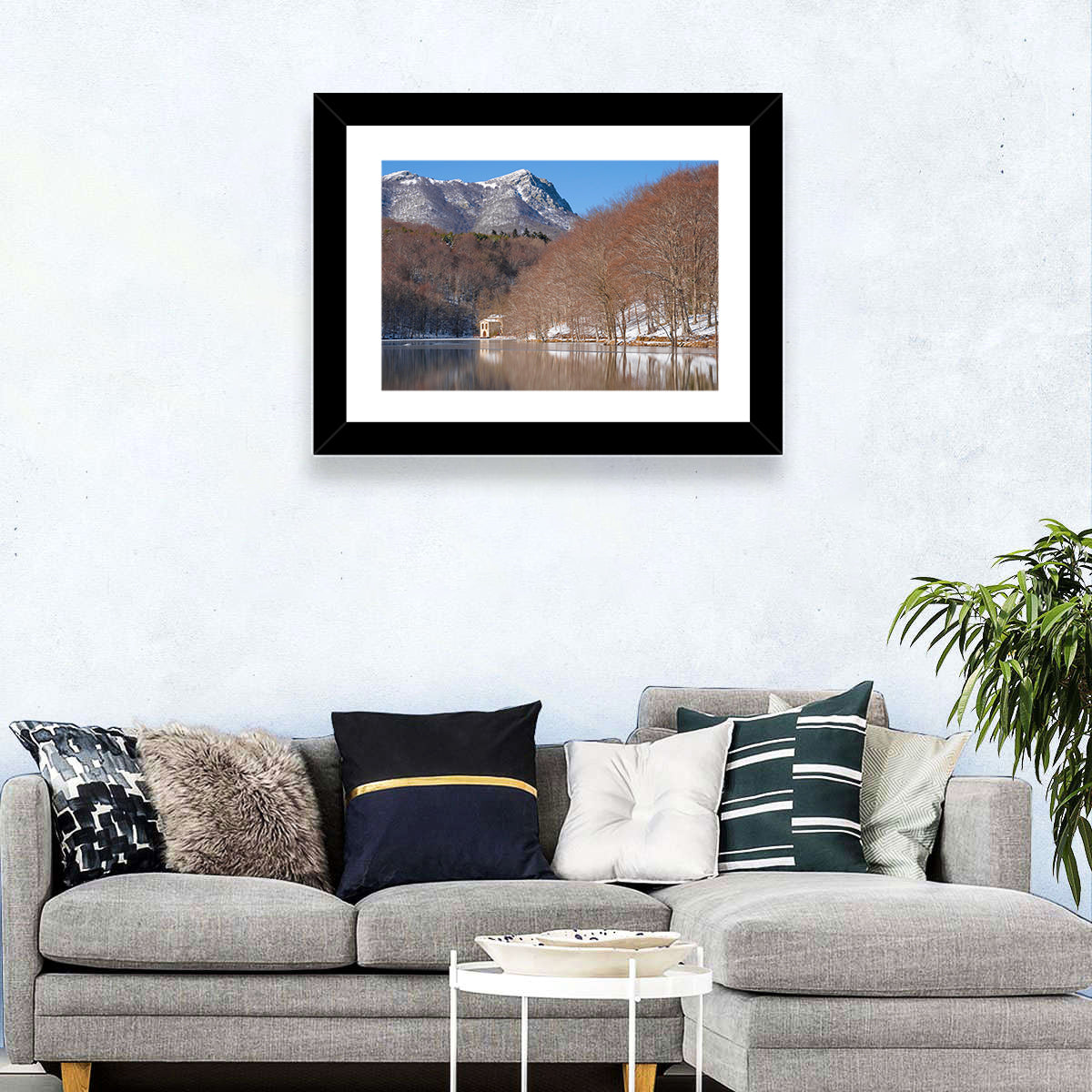 Lake Santa Fe Del Montseny Wall Art