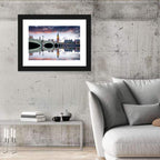 Westminster Bridge at Dusk Wall Art
