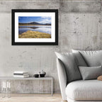 Mount Aso Lake Reflection Wall Art