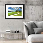 Tropical Coastal Pathway Wall Art