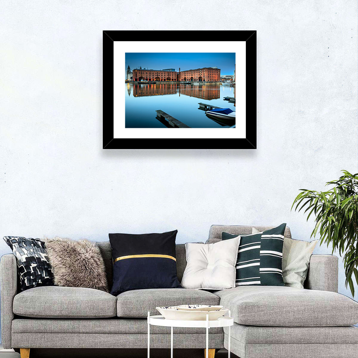 Royal Albert Dock Reflections, Liverpool Wall Art