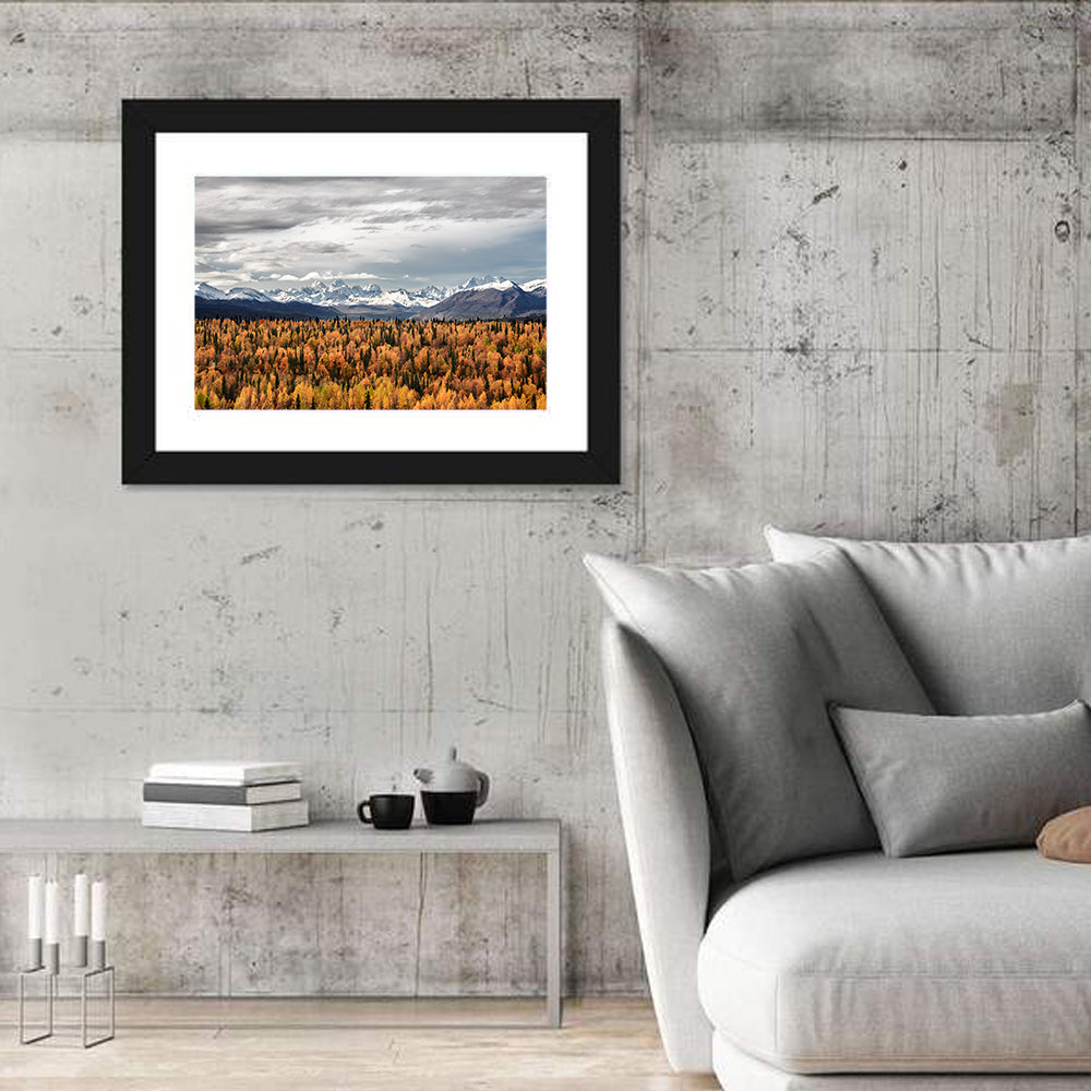 Talkeetna Autumn Landscape Wall Art