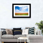 Red Poppy Field Wall Art