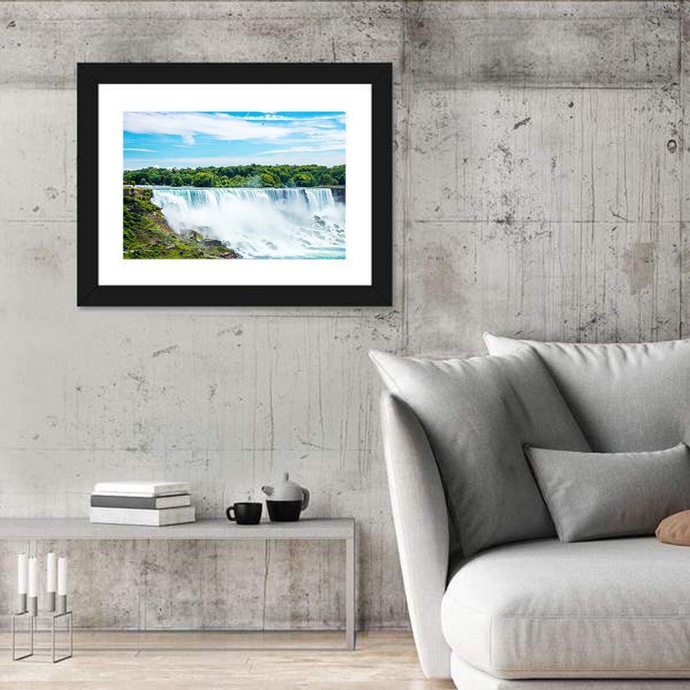 American Falls, Niagara Wall Art in a room, landscape