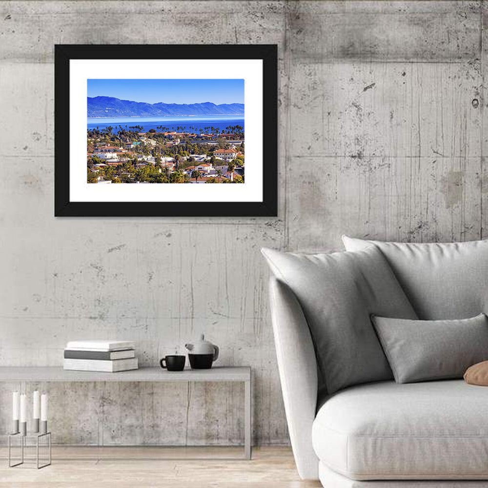 Santa Barbara Waterfront View Wall Art