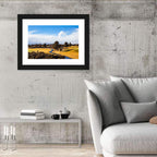 Central Oregon Golf Course with Winding Path Wall Art