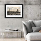 Wwi Trench with Sandbags Wall Art