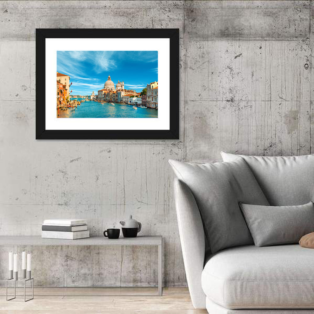 Venice Grand Canal and Santa Maria Della Salute Wall Art