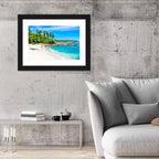 Sri Lanka Tropical Beach Wall Art