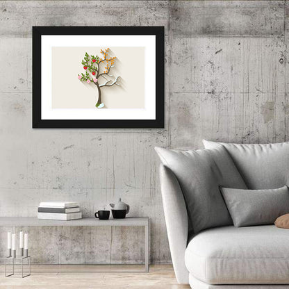 Four Seasons Tree Wall Art