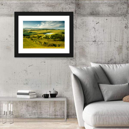 Hilly Landscape Wall Art